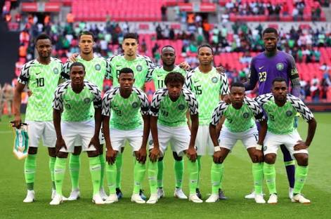 Nigeria football team photo